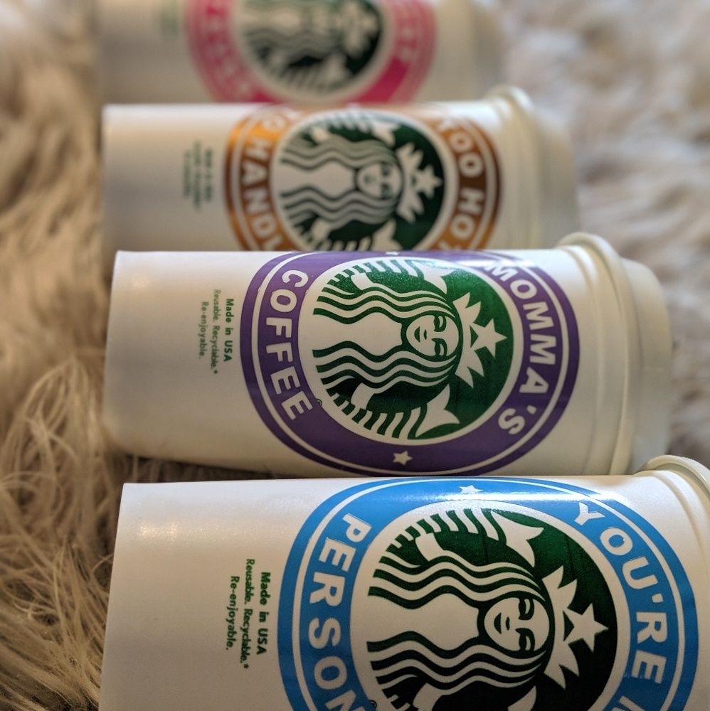 Personalized Starbucks Cups